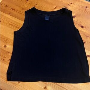 Elegant Black Sleeveless Tank Top